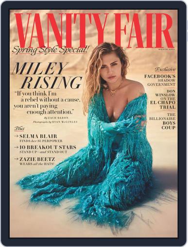 Vanity Fair UK March 1st, 2019 Digital Back Issue Cover