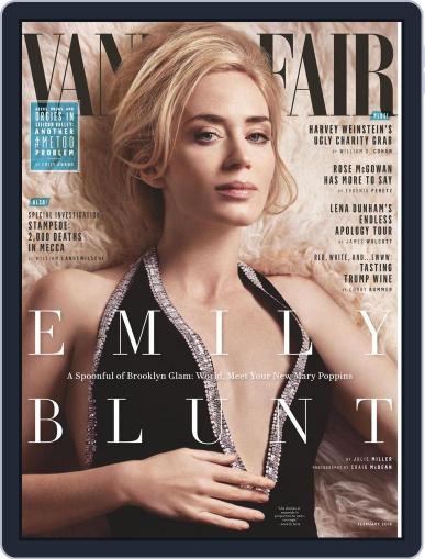 Vanity Fair UK (Digital) February 1st, 2018 Issue Cover