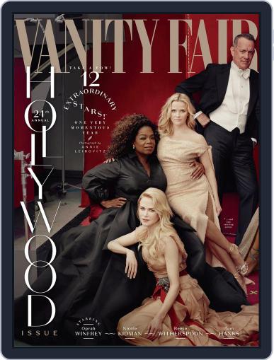 Vanity Fair UK January 29th, 2018 Digital Back Issue Cover