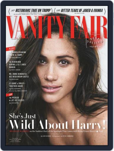 Vanity Fair UK October 1st, 2017 Digital Back Issue Cover