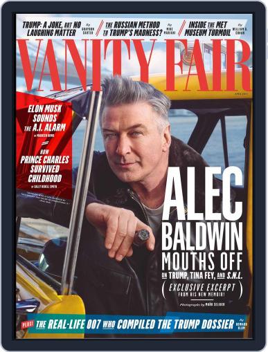 Vanity Fair UK April 5th, 2017 Digital Back Issue Cover