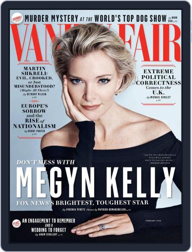 Vanity Fair UK (Digital) February 1st, 2016 Issue Cover