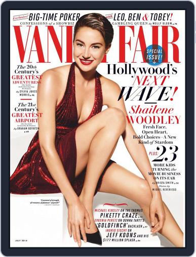 Vanity Fair UK June 17th, 2014 Digital Back Issue Cover