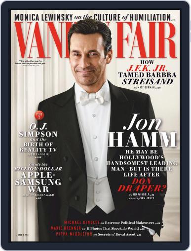 Vanity Fair UK May 13th, 2014 Digital Back Issue Cover