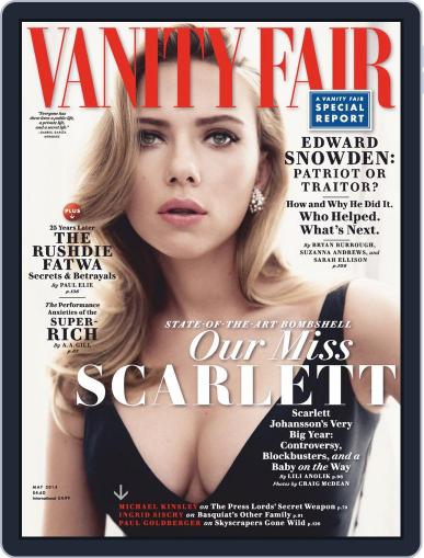 Vanity Fair UK April 15th, 2014 Digital Back Issue Cover
