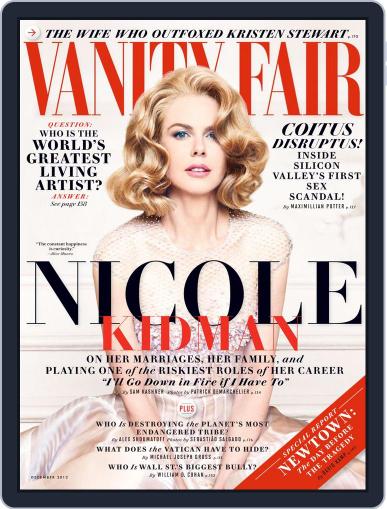 Vanity Fair UK November 5th, 2013 Digital Back Issue Cover