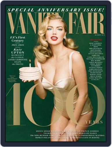 Vanity Fair UK (Digital) September 10th, 2013 Issue Cover