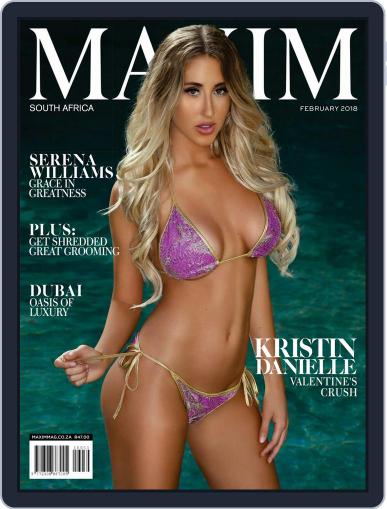 Maxim South Africa (Digital) February 1st, 2018 Issue Cover