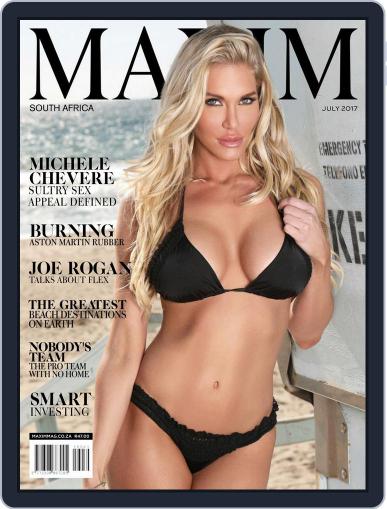 Maxim South Africa July 1st, 2017 Digital Back Issue Cover