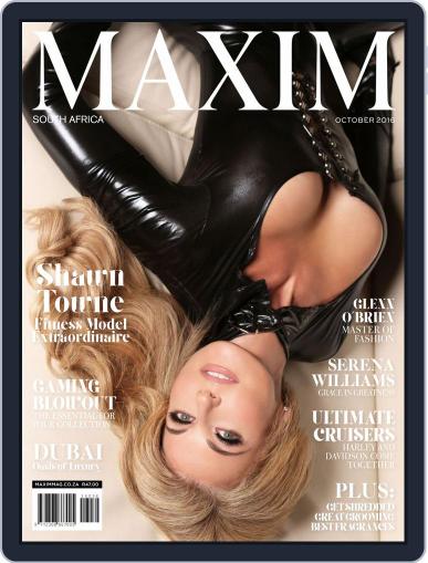 Maxim South Africa October 1st, 2016 Digital Back Issue Cover