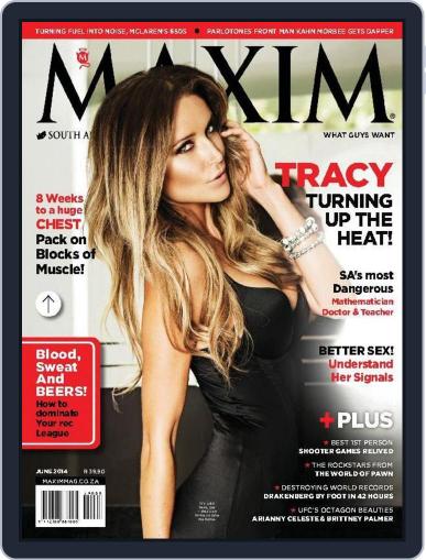Maxim South Africa May 31st, 2014 Digital Back Issue Cover