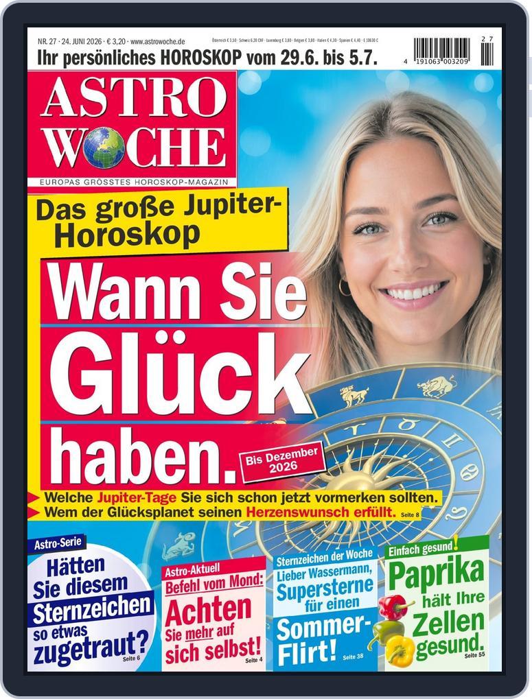 Astrowoche (Digital) Subscription                    July 1st, 2026 Issue