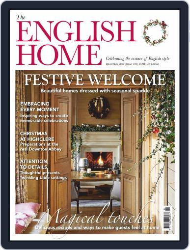 The English Home December 1st, 2019 Digital Back Issue Cover