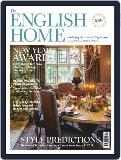 The English Home January 1st, 2019 Digital Back Issue Cover