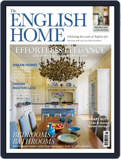 The English Home November 1st, 2018 Digital Back Issue Cover