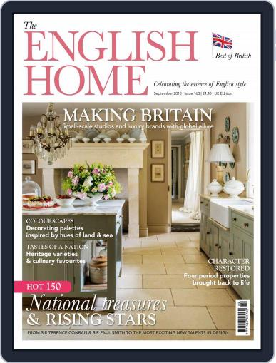 The English Home September 1st, 2018 Digital Back Issue Cover