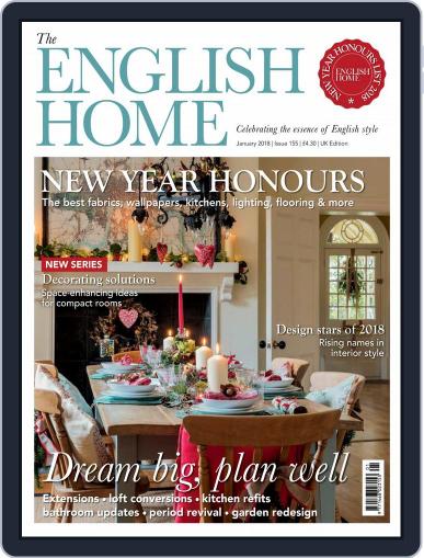 The English Home January 1st, 2018 Digital Back Issue Cover