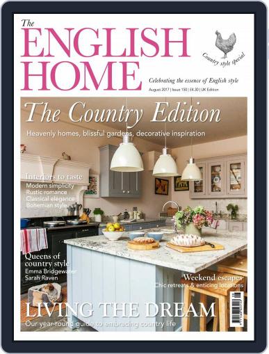 The English Home August 1st, 2017 Digital Back Issue Cover