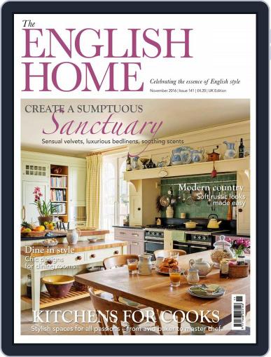 The English Home November 1st, 2016 Digital Back Issue Cover
