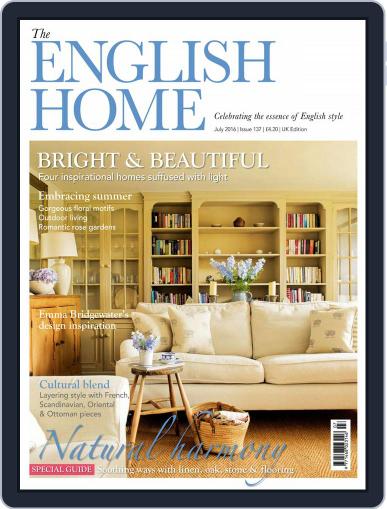 The English Home June 1st, 2016 Digital Back Issue Cover