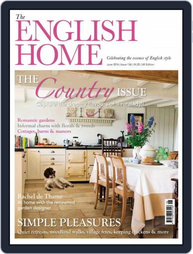 The English Home May 4th, 2016 Digital Back Issue Cover
