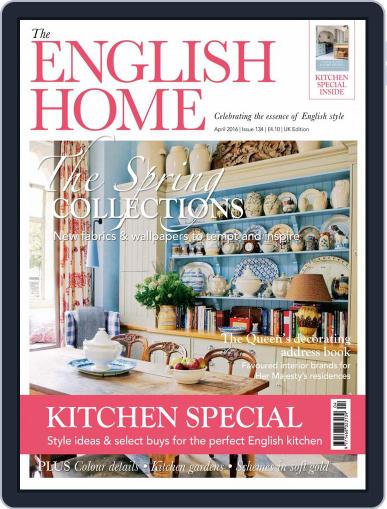 The English Home March 2nd, 2016 Digital Back Issue Cover