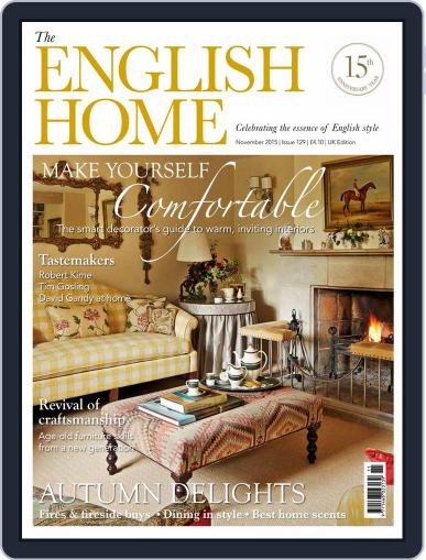 The English Home November 1st, 2015 Digital Back Issue Cover