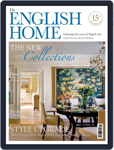 The English Home (Digital) September 3rd, 2015 Issue Cover