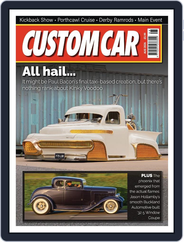 Custom Car (Digital) Subscription                    August 1st, 2026 Issue