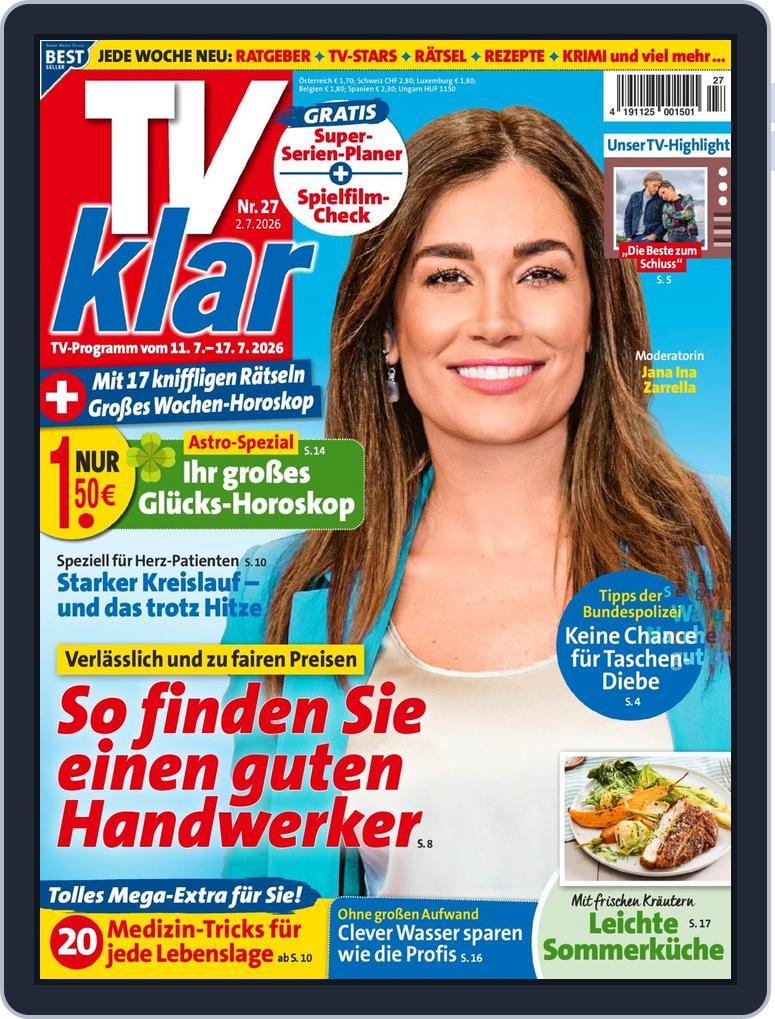 TV klar (Digital) Subscription                    July 2nd, 2026 Issue