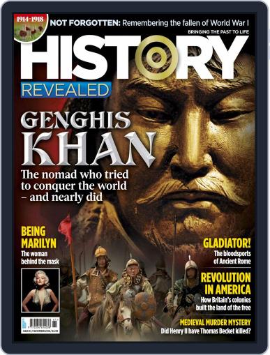 History Revealed November 1st, 2018 Digital Back Issue Cover