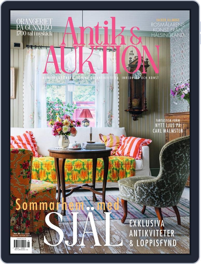 Antik & Auktion SE (Digital) Subscription                    June 1st, 2026 Issue