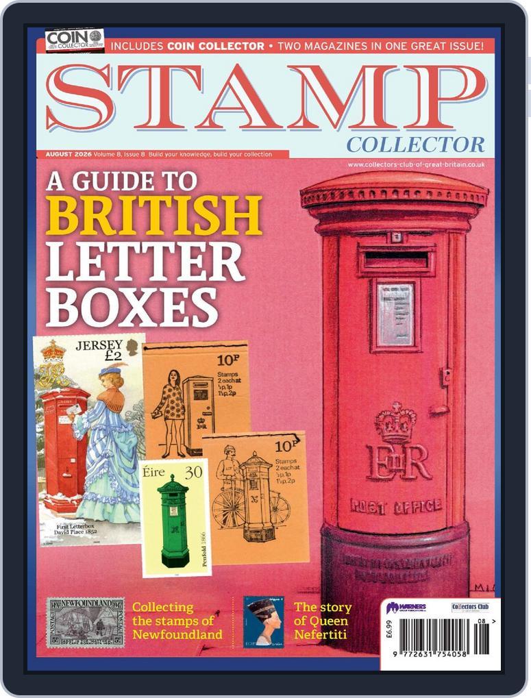 Stamp Collector (Digital) Subscription                    August 1st, 2026 Issue