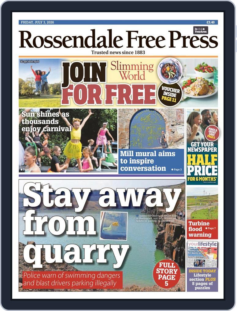 Rossendale Free Press (Digital) Subscription