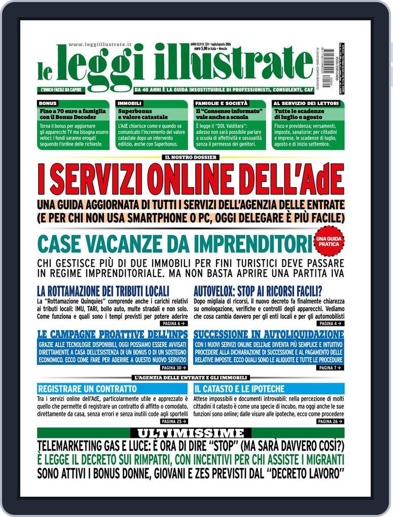 Leggi illustrate (Digital) Subscription