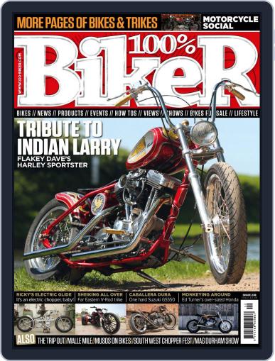 100 Biker September 13th, 2018 Digital Back Issue Cover