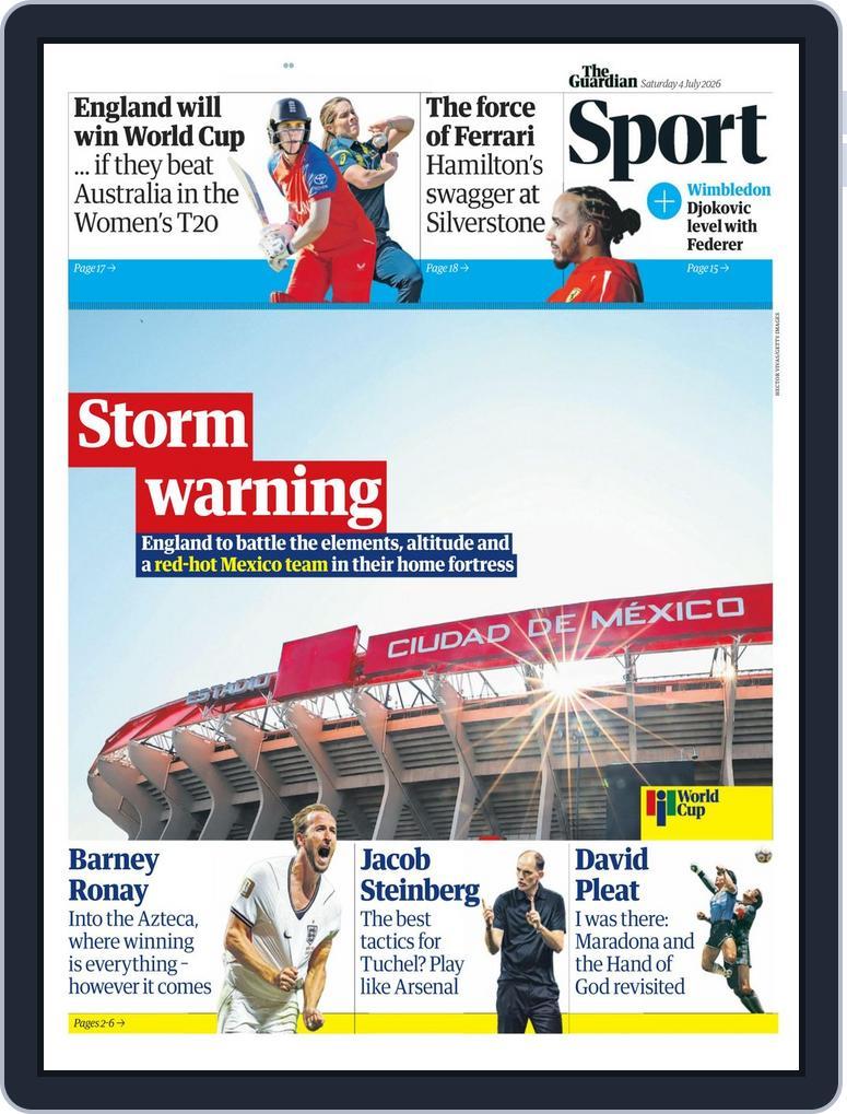 Guardian - Sport (Digital) Subscription