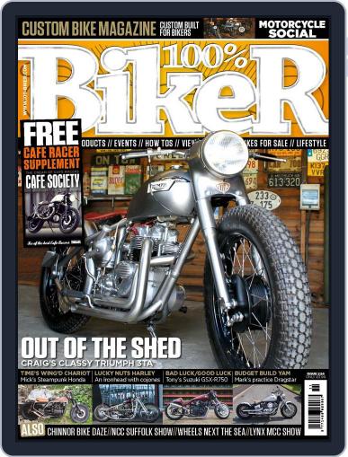 100 Biker August 17th, 2017 Digital Back Issue Cover
