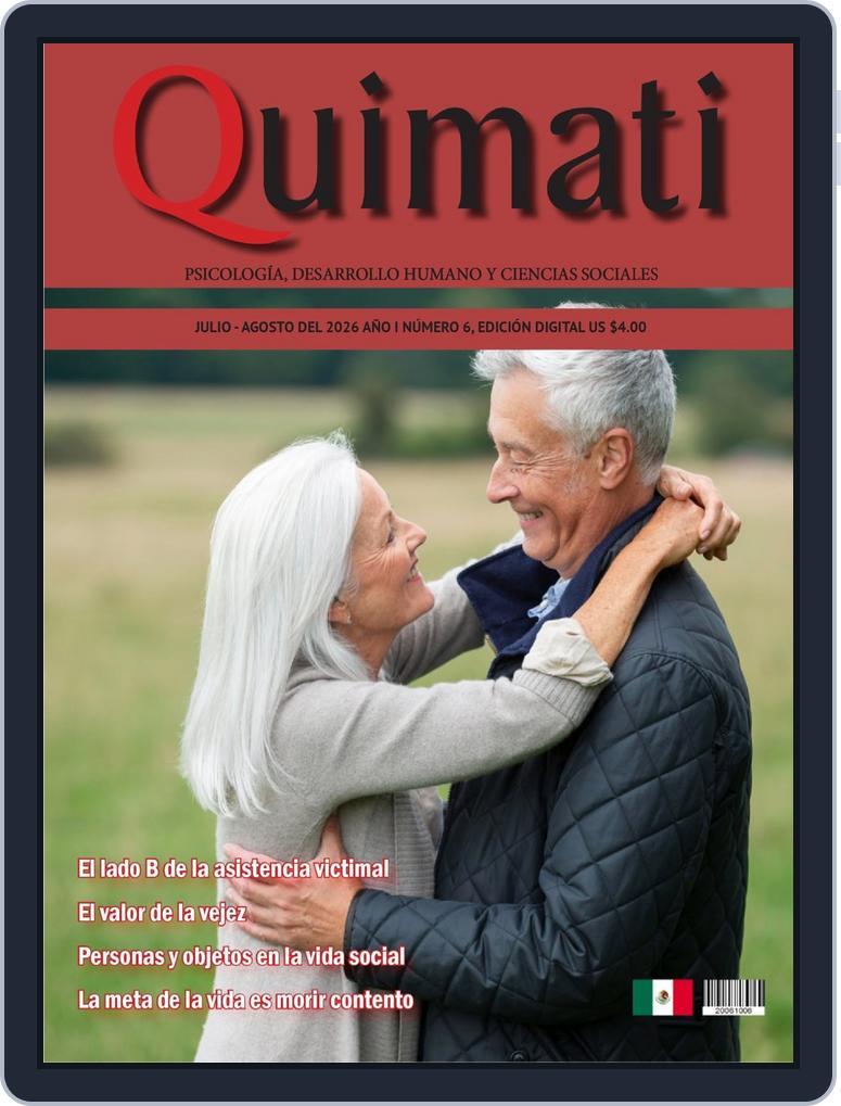 Quimati revista digital de psicología Subscription                    July 1st, 2026 Issue