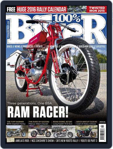 100 Biker (Digital) December 16th, 2015 Issue Cover