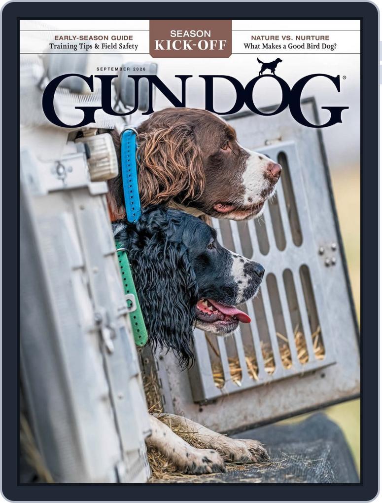 Gun Dog (Digital) Subscription                    September 1st, 2026 Issue
