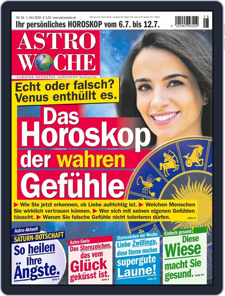 Astrowoche (Digital) Subscription                    July 8th, 2026 Issue