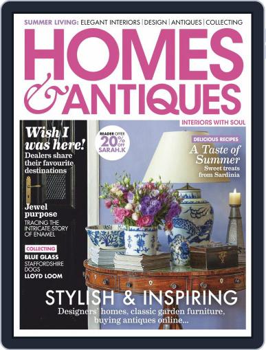 Homes & Antiques July 1st, 2020 Digital Back Issue Cover
