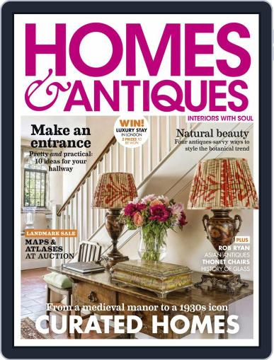 Homes & Antiques September 1st, 2019 Digital Back Issue Cover