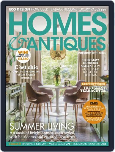 Homes & Antiques August 1st, 2019 Digital Back Issue Cover