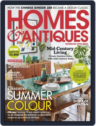 Homes & Antiques July 1st, 2019 Digital Back Issue Cover