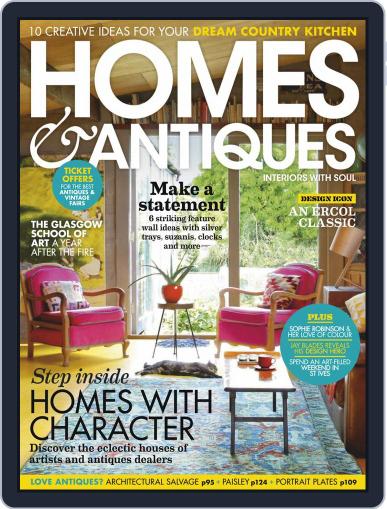 Homes & Antiques June 1st, 2019 Digital Back Issue Cover
