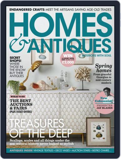 Homes & Antiques April 1st, 2019 Digital Back Issue Cover