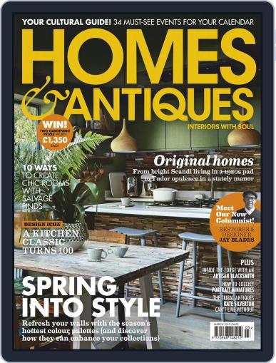 Homes & Antiques March 1st, 2019 Digital Back Issue Cover