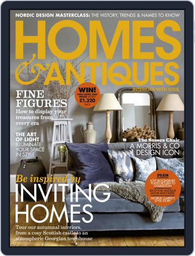Homes & Antiques November 1st, 2018 Digital Back Issue Cover